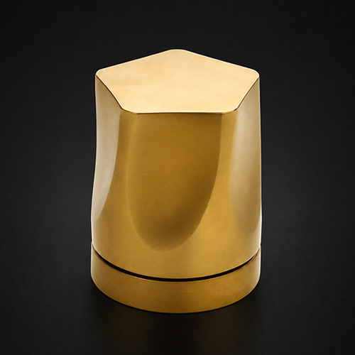 Bomma designer cabinet knob handle from the Atcraft Aura Collection