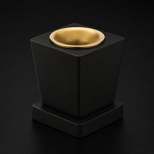 Leni designer cabinet knob handle from the Atcraft Aura Collection