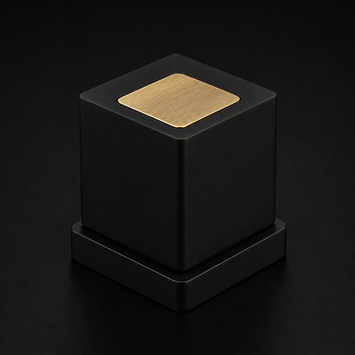 Pebb designer cabinet knob handle from the Atcraft Aura Collection