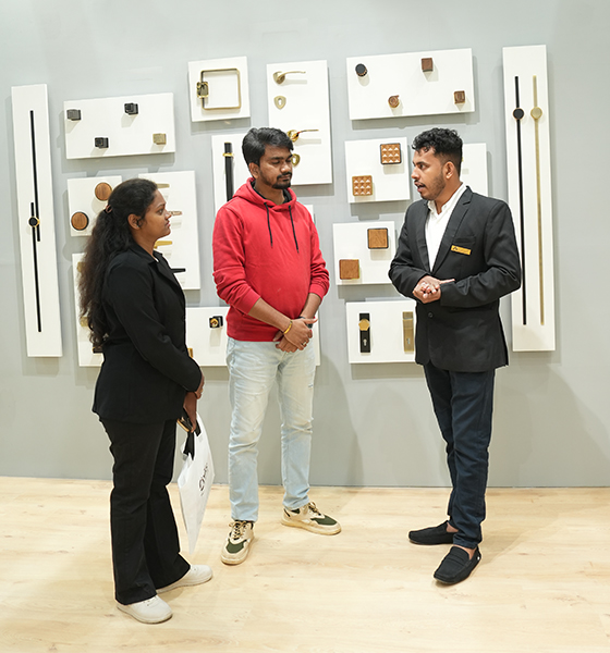Atcraft designer cabinet handles and door fittings enriching luxury home interiors